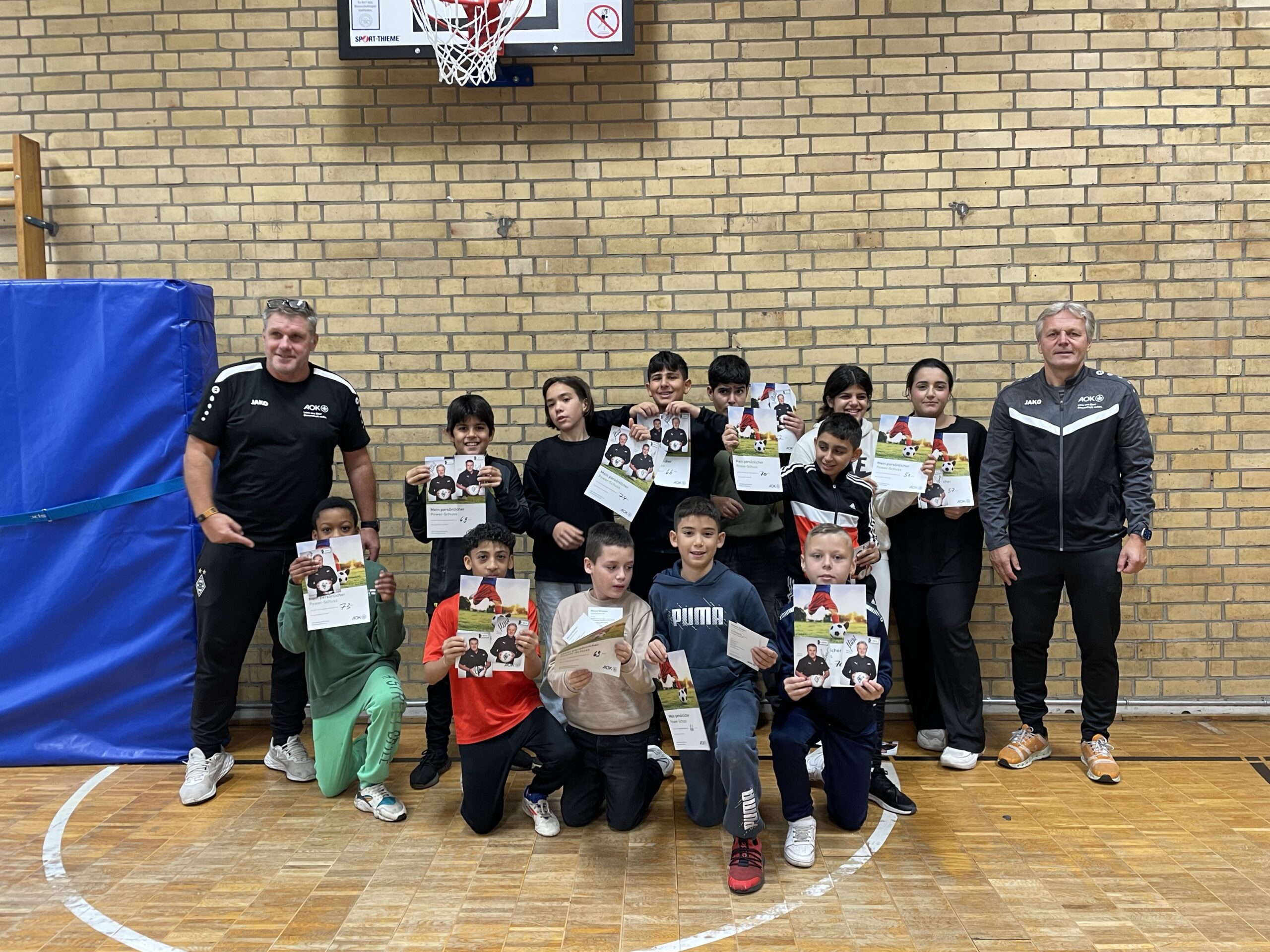 Fußballtraining mit Profis